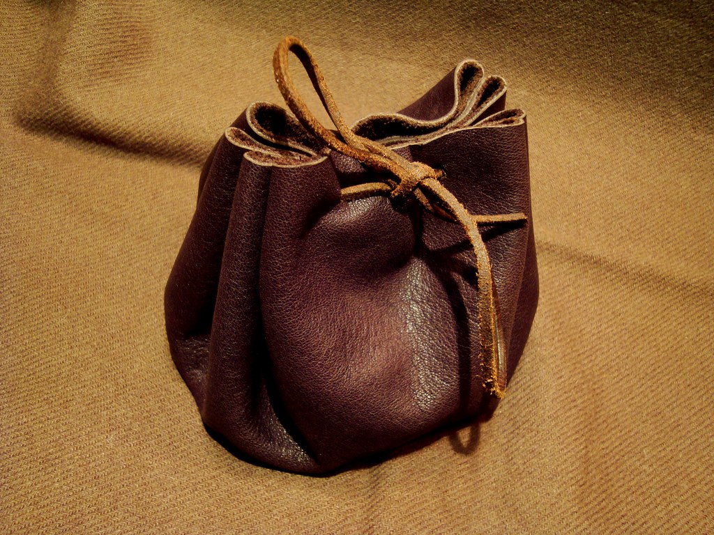 Make the buckle and the pouch