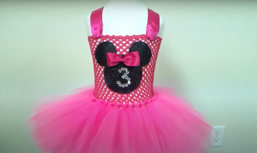 DIY Minnie Mouse Tutu