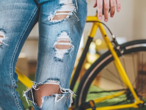 DIY Ripped Jeans