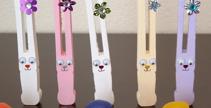 DIY Peg Bunnies