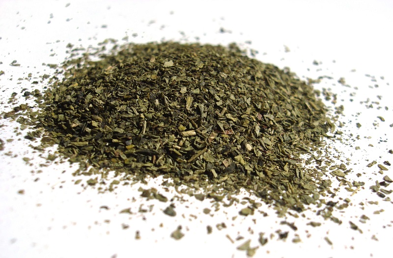 Leaves of green tea