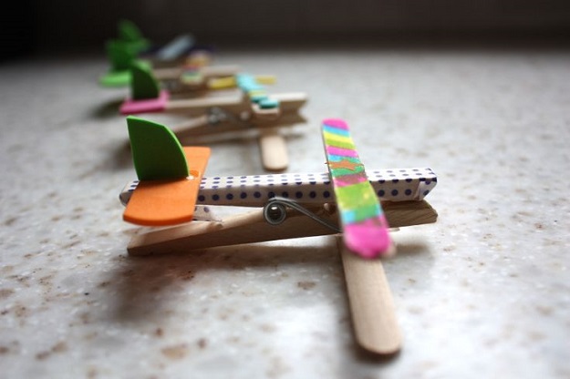 clothespin planes clothespin crafts