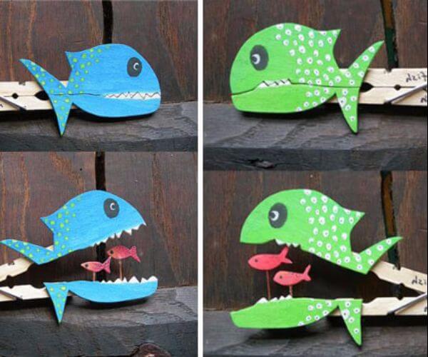 Hidden Treasures Clothespin Crafts